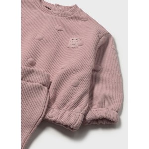 ΠΑΙΔΙΚΟ ΣΕΤ 2 ΤΜΧ ΦΟΥΤΕΡ ΚΑΙ ΦΟΡΜΑ FLEECE ΜΕ ΑΝΑΓΛΥΦO ΠΟΥΑ MAYORAL ΡΟΖ ΚΟΡΙΤΣΙ 15-02844-057