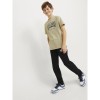 ΠΑΙΔΙΚΗ ΦΟΡΜΑ ΜΕ FLEECE ΜΕ ΛΑΣΤΙΧΟ LOGO JACK AND JONES JUNIOR ΜΑΥΡΟ ΑΓΟΡΙ 12257312