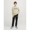 ΠΑΙΔΙΚΗ ΦΟΡΜΑ ΜΕ FLEECE ΜΕ ΛΑΣΤΙΧΟ LOGO JACK AND JONES JUNIOR ΜΑΥΡΟ ΑΓΟΡΙ 12257312