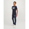 ΠΑΙΔΙΚΗ ΦΟΡΜΑ ΜΕ FLEECE ΜΕ ΛΑΣΤΙΧΟ LOGO JACK AND JONES JUNIOR ΜΠΛΕ ΑΓΟΡΙ 12257312
