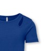 ΠΑΙΔΙΚΗ ΜΠΛΟΥΖΑ T-SHIRT RIB ΜΕ ΑΝΟΙΓΜΑ KIDS ONLY ΜΠΛΕ ΚΟΡΙΤΣΙ 15313690