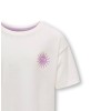 ΠΑΙΔΙΚΗ ΜΠΛΟΥΖΑ T-SHIRT EMOJI BACK PRINT KIDS ONLY ΑΣΠΡΟ ΚΟΡΙΤΣΙ 15340131