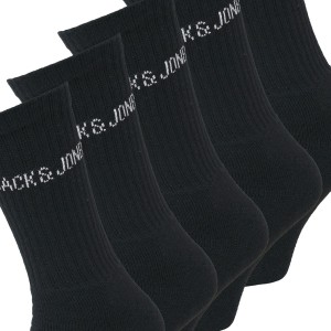 ΠΑΙΔΙΚΕΣ ΚΑΛΤΣΕΣ ΑΘΛΗΤΙΚΕΣ 5 ΖΕΥΓΗ JACK AND JONES JUNIOR ΜΑΥΡΟ UNISEX 12266889
