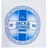 ΠΑΙΔΙΚΗ ΜΠΛΟΥΖΑ ΜΑΚΡΥΜΑΝΙΚΗ ΚΥΚΛΙΚΟ LOGO JACK  JONES JUNIOR ΑΣΠΡΟ ΑΓΟΡΙ 12259532