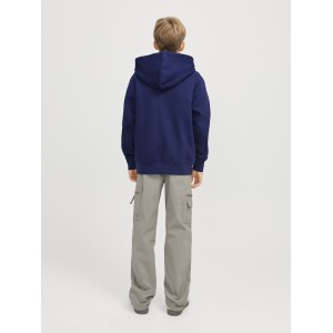 ΠΑΙΔΙΚΟ ΦΟΥΤΕΡ ΜΕ ΚΟΥΚΟΥΛΑ ΚΑΙ ΤΣΕΠΕΣ ORIGINAL STUDIO JACK AND JONES JUNIOR ΜΩΒ ΑΓΟΡΙ  12242469