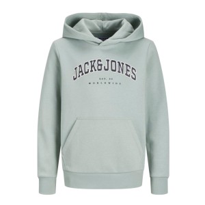ΠΑΙΔΙΚΟ ΦΟΥΤΕΡ ΜΕ ΚΟΥΚΟΥΛΑ ΚΑΙ ΤΣΕΠΕΣ COLLEGE LETTERS JACK AND JONES JUNIOR ΠΡΑΣΙΝΟ 12259564