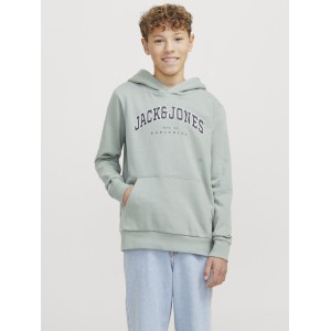 ΠΑΙΔΙΚΟ ΦΟΥΤΕΡ ΜΕ ΚΟΥΚΟΥΛΑ ΚΑΙ ΤΣΕΠΕΣ COLLEGE LETTERS JACK AND JONES JUNIOR ΠΡΑΣΙΝΟ 12259564