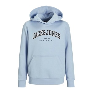 ΠΑΙΔΙΚΟ ΦΟΥΤΕΡ ΜΕ ΚΟΥΚΟΥΛΑ ΚΑΙ ΤΣΕΠΕΣ COLLEGE LETTERS JACK AND JONES JUNIOR ΓΑΛΑΖΙΟ 12259564