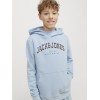 ΠΑΙΔΙΚΟ ΦΟΥΤΕΡ ΜΕ ΚΟΥΚΟΥΛΑ ΚΑΙ ΤΣΕΠΕΣ COLLEGE LETTERS JACK AND JONES JUNIOR ΓΑΛΑΖΙΟ 12259564