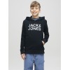 ΠΑΙΔΙΚΟ ΦΟΥΤΕΡ ΜΕ ΚΟΥΚΟΥΛΑ ΚΑΙ ΤΣΕΠΕΣ LEAVES LOGO JACK AND JONES JUNIOR ΜΠΛΕ ΑΓΟΡΙ 12268859