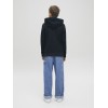 ΠΑΙΔΙΚΟ ΦΟΥΤΕΡ ΜΕ ΚΟΥΚΟΥΛΑ ΚΑΙ ΤΣΕΠΕΣ LEAVES LOGO JACK AND JONES JUNIOR ΜΠΛΕ ΑΓΟΡΙ 12268859
