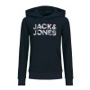 ΠΑΙΔΙΚΟ ΦΟΥΤΕΡ ΜΕ ΚΟΥΚΟΥΛΑ ΚΑΙ ΤΣΕΠΕΣ LEAVES LOGO JACK AND JONES JUNIOR ΜΠΛΕ ΑΓΟΡΙ 12268859