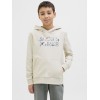 ΠΑΙΔΙΚΟ ΦΟΥΤΕΡ ΜΕ ΚΟΥΚΟΥΛΑ ΚΑΙ ΤΣΕΠΕΣ LEAVES LOGO JACK AND JONES JUNIOR ΜΠΕΖ ΑΓΟΡΙ 12268859