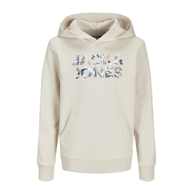 ΠΑΙΔΙΚΟ ΦΟΥΤΕΡ ΜΕ ΚΟΥΚΟΥΛΑ ΚΑΙ ΤΣΕΠΕΣ LEAVES LOGO JACK AND JONES JUNIOR ΜΠΕΖ ΑΓΟΡΙ 12268859