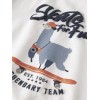 ΠΑΙΔΙΚΗ ΜΠΛΟΥΖΑ ΜΑΚΡΥΜΑΝΙΚΗ SKATE LAMA NAME IT ΑΣΠΡΟ ΑΓΟΡΙ 13224978