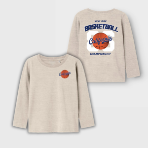 ΠΑΙΔΙΚΗ ΜΠΛΟΥΖΑ ΜΑΚΡΥΜΑΝΙΚΗ BASKETBALL NAME IT ΜΠΕΖ ΑΓΟΡΙ 13244567