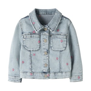 ΠΑΙΔΙΚΟ ΜΠΟΥΦΑΝ JEAN JACKET ΜΕ ΚΑΡΔΟΥΛΕΣ NAME IT ΓΑΛΑΖΙΟ ΚΟΡΙΤΣΙ 13250731