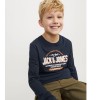 ΠΑΙΔΙΚΗ ΜΠΛΟΥΖΑ ΜΑΚΡΥΜΑΝΙΚΗ CLASSIC JACK AND JONES JUNIOR ΜΠΛΕ ΑΓΟΡΙ 12258880