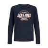 ΠΑΙΔΙΚΗ ΜΠΛΟΥΖΑ ΜΑΚΡΥΜΑΝΙΚΗ CLASSIC JACK AND JONES JUNIOR ΜΠΛΕ ΑΓΟΡΙ 12258880