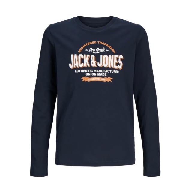 ΠΑΙΔΙΚΗ ΜΠΛΟΥΖΑ ΜΑΚΡΥΜΑΝΙΚΗ CLASSIC JACK AND JONES JUNIOR ΜΠΛΕ ΑΓΟΡΙ 12258880