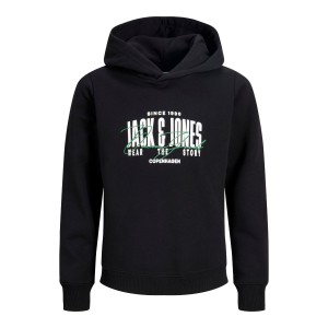 ΠΑΙΔΙΚΟ ΦΟΥΤΕΡ ΜΕ ΚΟΥΚΟΥΛΑ WEAR THE STORY JACK AND JONES JUNIOR ΜΑΥΡΟ ΑΓΟΡΙ 12299543