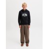 ΠΑΙΔΙΚΟ ΦΟΥΤΕΡ ΜΕ ΚΟΥΚΟΥΛΑ WEAR THE STORY JACK AND JONES JUNIOR ΜΑΥΡΟ ΑΓΟΡΙ 12299543