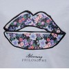 ΠΑΙΔΙΚΗ ΜΠΛΟΥΖΑ T-SHIRT PHILOSOPHY KIDS ONLY ΛΙΛΑ ΚΟΡΙΤΣΙ 15254842