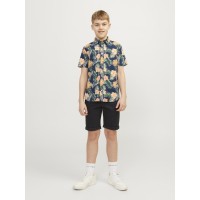 ΠΑΙΔΙΚΟ ΠΟΥΚΑΜΙΣΟ KONTOMANIKO FLORAL JACK AND JONES JUNIOR ΠΟΛΥΧΡΩΜΟ ΑΓΟΡΙ 12248944