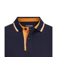 ΠΑΙΔΙΚΗ ΜΠΛΟΥΖΑ T-SHIRT POLO LINES JACK AND JONES JUNIOR ΜΠΛΕ ΑΓΟΡΙ 12249183