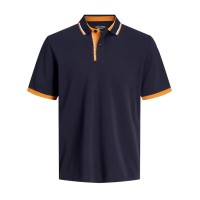 ΠΑΙΔΙΚΗ ΜΠΛΟΥΖΑ T-SHIRT POLO LINES JACK AND JONES JUNIOR ΜΠΛΕ ΑΓΟΡΙ 12249183