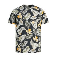 ΠΑΙΔΙΚΗ ΜΠΛΟΥΖΑ T-SHIRT TROPICAL FLOWERS JACK AND JONES JUNIOR ΠΟΛΥΧΡΩΜΟ ΑΓΟΡΙ 12249865