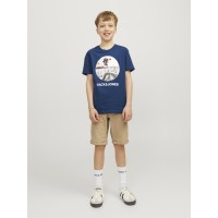 ΠΑΙΔΙΚΗ ΜΠΛΟΥΖΑ T-SHIRT SKATE LIFE JACK AND JONES JUNIOR ΜΠΛΕ ΑΓΟΡΙ 12249870