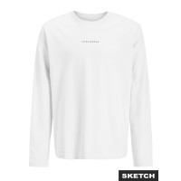 ΠΑΙΔΙΚΗ ΜΠΛΟΥΖΑ ΜΑΚΡΥΜΑΝΙΚΗ BLACK AND WHITE JACK AND JONES JUNIOR ΑΣΠΡΟ ΑΓΟΡΙ 12293618