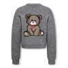 ΠΑΙΔΙΚΟ ΠΟΥΛΟΒΕΡ BEAR KIDS ONLY ΓΚΡΙ ΚΟΡΙΤΣΙ 15361854