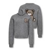 ΠΑΙΔΙΚΟ ΠΟΥΛΟΒΕΡ BEAR KIDS ONLY ΓΚΡΙ ΚΟΡΙΤΣΙ 15361854