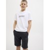 ΠΑΙΔΙΚΗ ΒΕΡΜΟΥΔΑ SPORT JJ LOGO JACK AND JONES JUNIOR ΜΑΥΡΟ ΑΓΟΡΙ 12204818