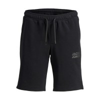 ΠΑΙΔΙΚΗ ΒΕΡΜΟΥΔΑ SPORT JJ LOGO JACK AND JONES JUNIOR ΜΑΥΡΟ ΑΓΟΡΙ 12204818
