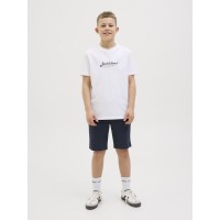 ΠΑΙΔΙΚΗ ΒΕΡΜΟΥΔΑ SPORT JJ LOGO JACK AND JONES JUNIOR ΜΠΛΕ ΑΓΟΡΙ 12204818