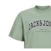 ΠΑΙΔΙΚΟ T-SHIRT LOGO JJ JACK AND JONES JUNIOR ΠΡΑΣΙΝΟ ΑΓΟΡΙ 12258925