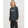 ΠΑΙΔΙΚΗ ΜΠΛΟΥΖΑ ΜΑΚΡΥΜΑΝΙΚΗ ΑΝΑΓΛΥΦΟ LOGO JACK AND JONES JUNIOR ΠΡΑΣΙΝΟ ΑΓΟΡΙ 12267445