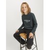 ΠΑΙΔΙΚΗ ΜΠΛΟΥΖΑ ΜΑΚΡΥΜΑΝΙΚΗ ΑΝΑΓΛΥΦΟ LOGO JACK AND JONES JUNIOR ΠΡΑΣΙΝΟ ΑΓΟΡΙ 12267445