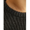 ΠΑΙΔΙΚΟ ΠΟΥΛΟΒΕΡ ΧΟΝΤΡΗ ΠΛΕΞΗ JACK AND JONES JUNIOR ΜΑΥΡΟ ΑΓΟΡΙ 12267510