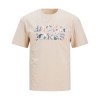 ΠΑΙΔΙΚΟ T-SHIRT LOGO ΦΟΙΝΙΚΕΣ JACK AND JONES JUNIOR ΜΠΕΖ ΑΓΟΡΙ 12268864