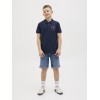 ΠΑΙΔΙΚΗ ΜΠΛΟΥΖΑ T-SHIRT POLO LOGO JACK AND JONES JUNIOR ΜΠΛΕ ΑΓΟΡΙ 12269998