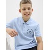 ΠΑΙΔΙΚΗ ΜΠΛΟΥΖΑ T-SHIRT POLO LOGO JACK AND JONES JUNIOR ΓΑΛΑΖΙΟ ΑΓΟΡΙ 12269998