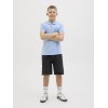 ΠΑΙΔΙΚΗ ΜΠΛΟΥΖΑ T-SHIRT POLO LOGO JACK AND JONES JUNIOR ΓΑΛΑΖΙΟ ΑΓΟΡΙ 12269998