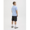 ΠΑΙΔΙΚΗ ΜΠΛΟΥΖΑ T-SHIRT POLO LOGO JACK AND JONES JUNIOR ΓΑΛΑΖΙΟ ΑΓΟΡΙ 12269998