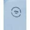 ΠΑΙΔΙΚΗ ΜΠΛΟΥΖΑ T-SHIRT POLO LOGO JACK AND JONES JUNIOR ΓΑΛΑΖΙΟ ΑΓΟΡΙ 12269998