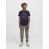 ΠΑΙΔΙΚΟ T-SHIRT CIRCULAR LOGO JACK AND JONES JUNIOR ΜΠΛΕ ΑΓΟΡΙ 12270001