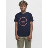 ΠΑΙΔΙΚΟ T-SHIRT CIRCULAR LOGO JACK AND JONES JUNIOR ΜΠΛΕ ΑΓΟΡΙ 12270001